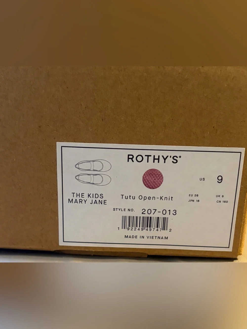 Rothy's The Kids Mary Jane Tutu Open-Knit